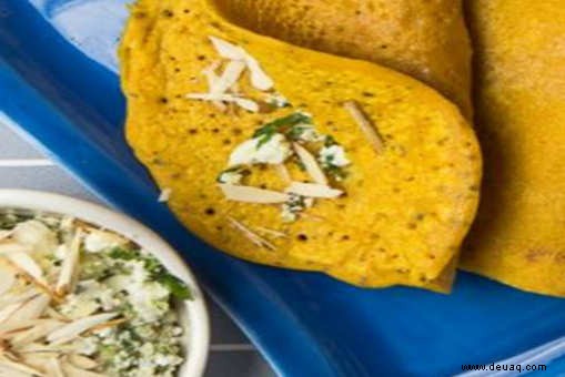 Paneer Badam Ka Cheela Rezept 