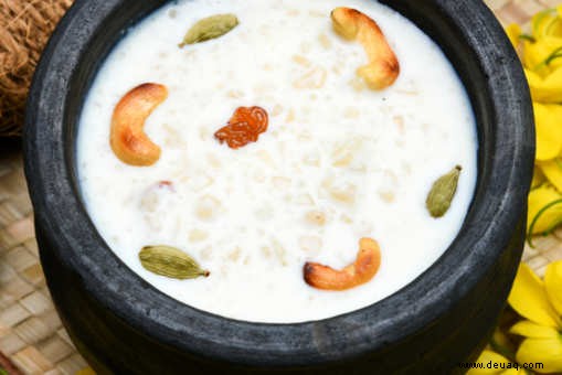 Kobbari Pala Payasam Rezept 