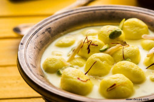 Angoori Rasmalai Rezept 