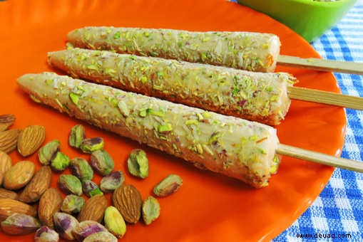 Mandel Malai Kulfi Rezept 