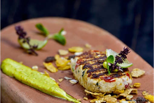 Rezept für Müsli und sonnengetrocknete Tomaten mit hausgemachtem Paneer 