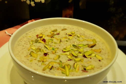 Amaranth Payasam Rezept 