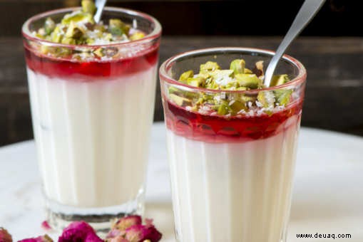 Gulkand-Mousse-Rezept 