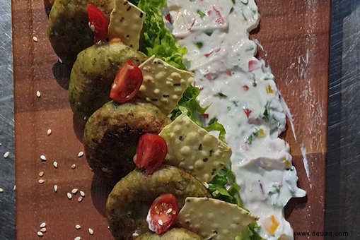 Hadippa Harayali Cheese Kebab Rezept 