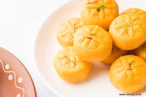 Kesar Malai Peda Rezept 