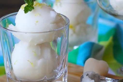 Stachelbeer-Granita-Rezept 