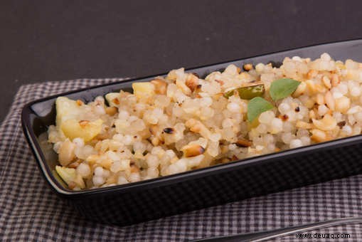 Sabudana Pulav Rezept 