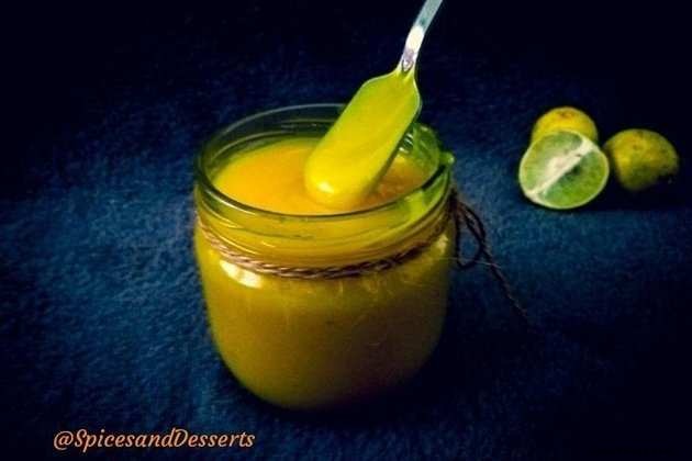 Rezept für hausgemachten Lemon Curd 