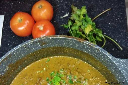 Rezept für Paneer-Erbsen-Sauce 