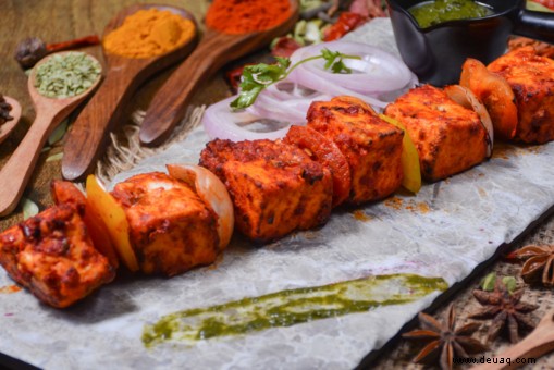 Kutti Mirch Ka Paneer Tikka Rezept 