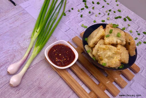 Corn Curd Rezept nach chinesischer Art 