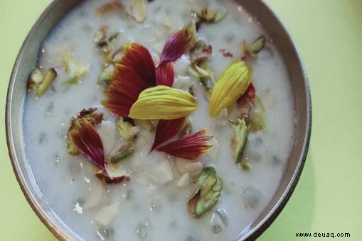 Pearl Sago und Coconut Pudding Rezept 