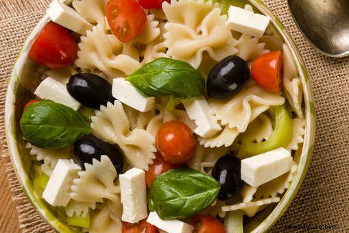 Rezept für Farfalle-Salat 