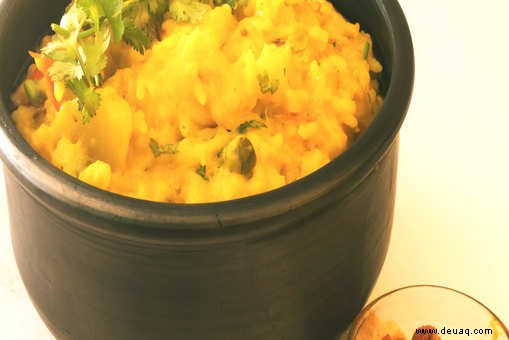 Moong Dal Khichdi Rezept 