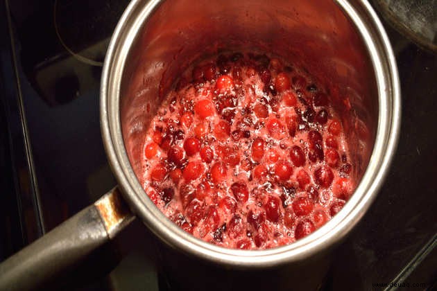 Rezept für Cranberry-Sauce 