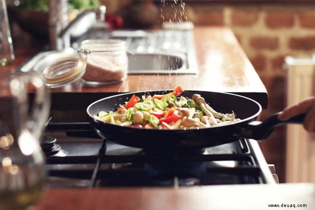 Rezept für Gemüse mit schwarzer Bohnensauce 