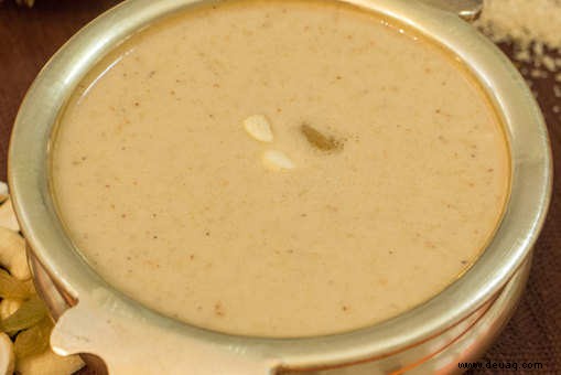 Gasagase Payasam Rezept 