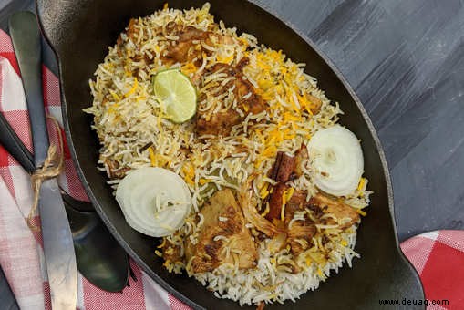 Jackfrucht-Biryani-Rezept 