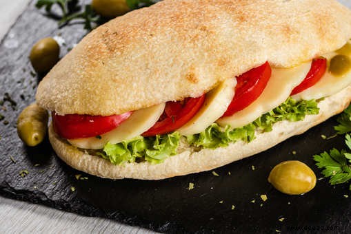 Caprese-Sandwich-Rezept 