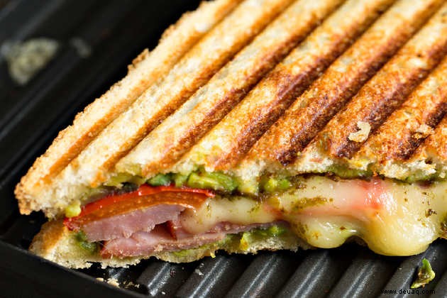 Vegetarisches Panini-Sandwich-Rezept 