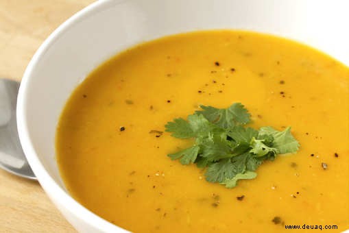 Rezept für Karotten-Ingwer-Suppe 