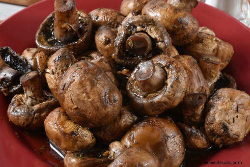 Geröstete Champignons Rezept 