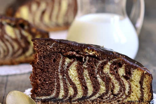 Zebra-Kuchen-Rezept 