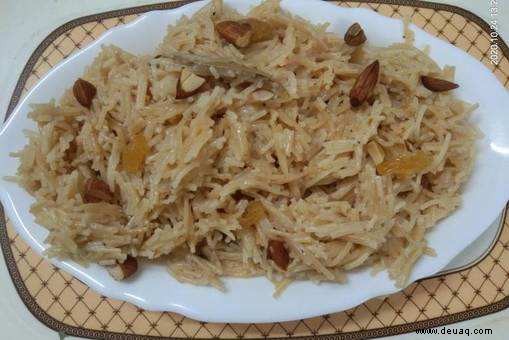 Seviyan Halwa Rezept 