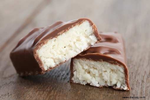 Rezept für Schokoladen-Kokos-Riegel 