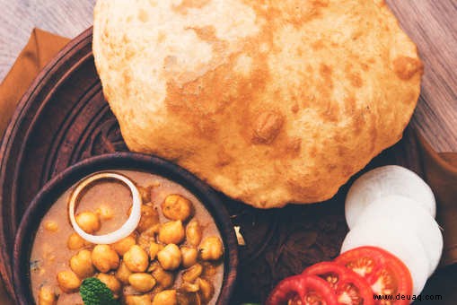 Chole Bhatura Rezept 