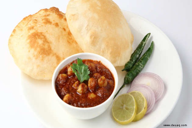 Chole Bhatura Rezept 