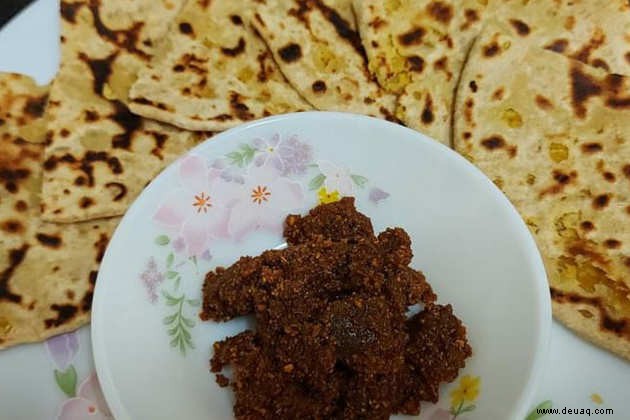 Futta Ka Paratha Rezept 