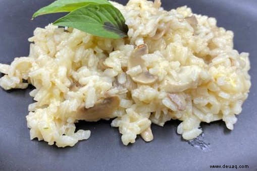 Reis-Pilz-Risotto-Rezept 