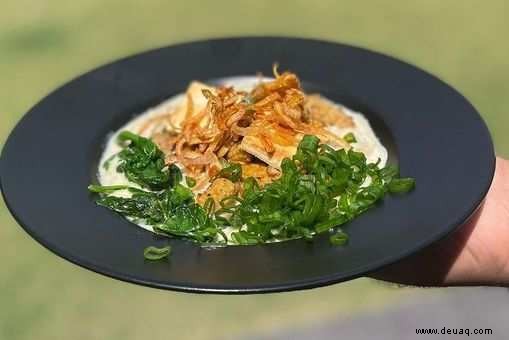 Thailändisches Nudel-Tofu-Bowl-Rezept 