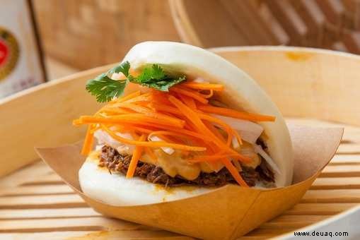 Rezept für gedämpfte Bao-Brötchen 