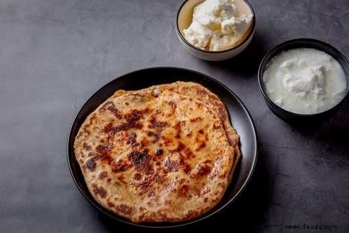 Kuttu ka Paratha Rezept 