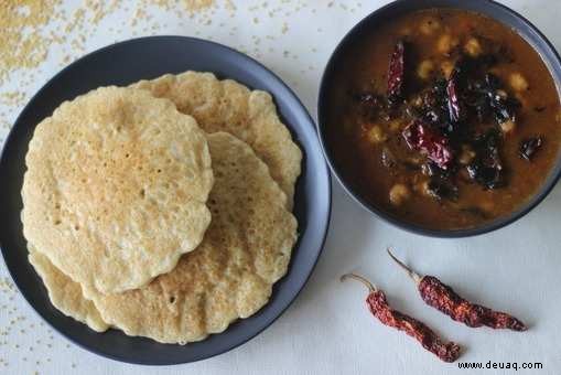 Rezept für gemischte Linsenpfannkuchen 