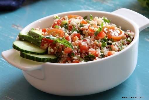 Rezept für Kirschtomaten-Couscous-Salat 