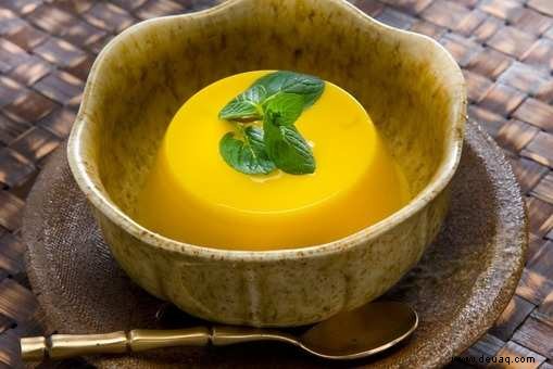 Rezept für Mangopudding 