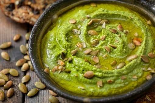 Moong Dal Hummus-Rezept 