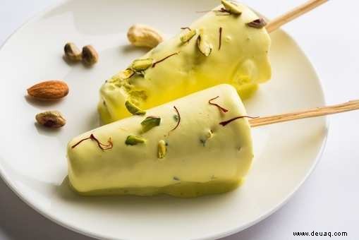 Kesar Pista Kulfi Rezept 