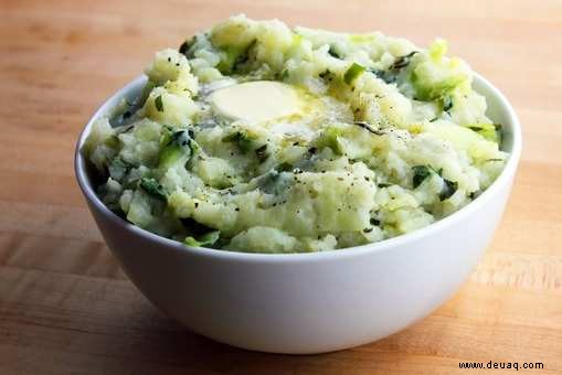 Rezept für Colcannon-Kartoffeln 