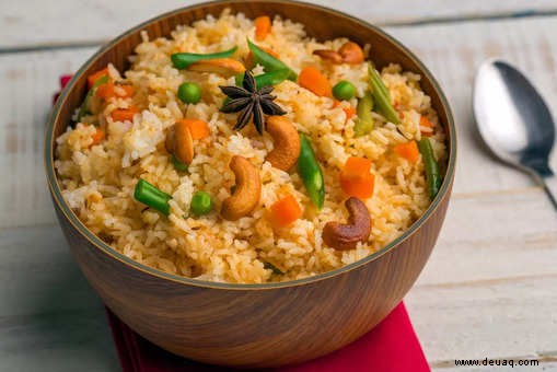 Rezept für Masala-Reis 