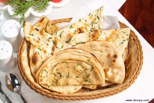 Weizen Laccha Paratha Rezept 