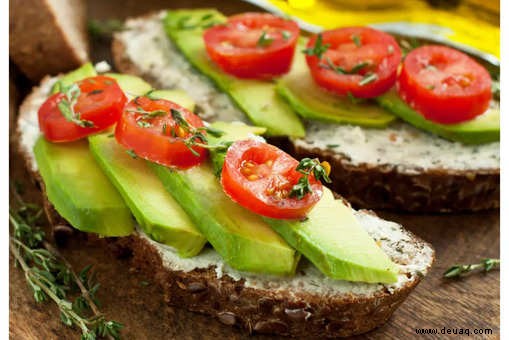 Avocado-Tomaten-Sandwich-Rezept 