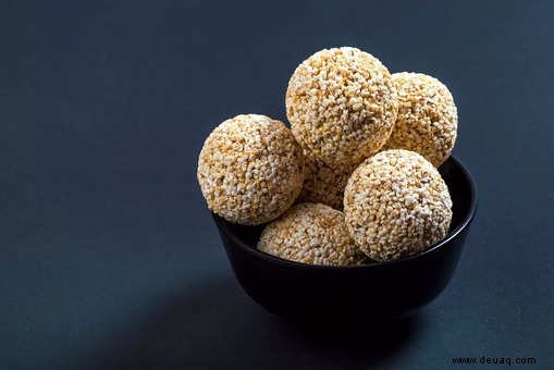 Rajgira Laddoo-Rezept 