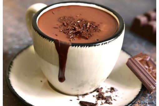 Rezept für Kaffee mit dunkler Schokolade 