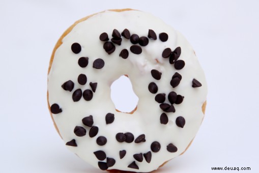 Rezept für Donuts mit weißer Schokolade 