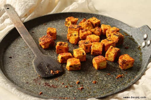 Chili Knoblauch Paneer Rezept 