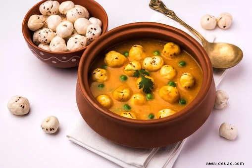 Makhana-Curry-Rezept 